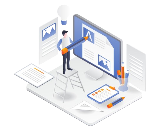 Tworzenie profesjonalnych stron internetowych i sklepów online - ilustracja